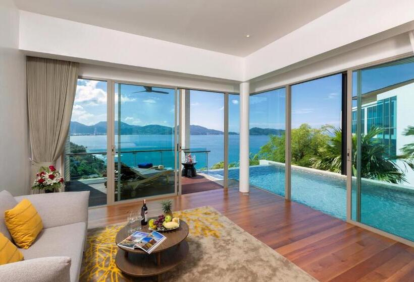 1침실 빌라 바다전망, Wyndham Grand Phuket Kalim Bay