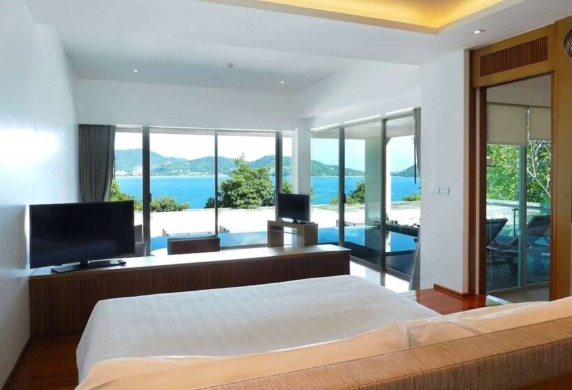 1침실 빌라 바다전망, Wyndham Grand Phuket Kalim Bay