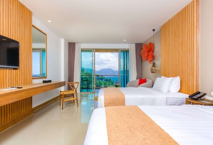 디럭스 룸, Wyndham Grand Phuket Kalim Bay