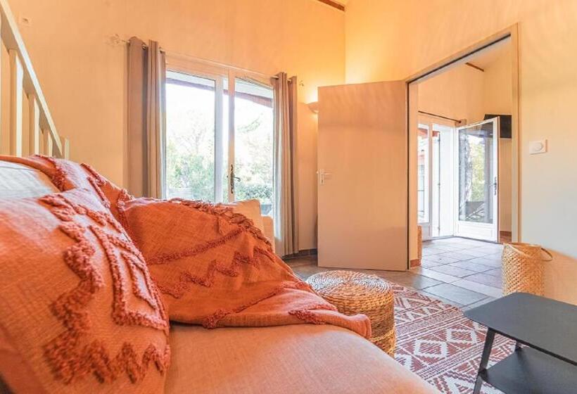 Апартаменты 1 Спальня Вид на Бассейн, La Bastide Des Pins