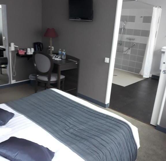 Номер Стандарт Адаптированный для Инвалидов, Hostellerie De La Quenoeuille