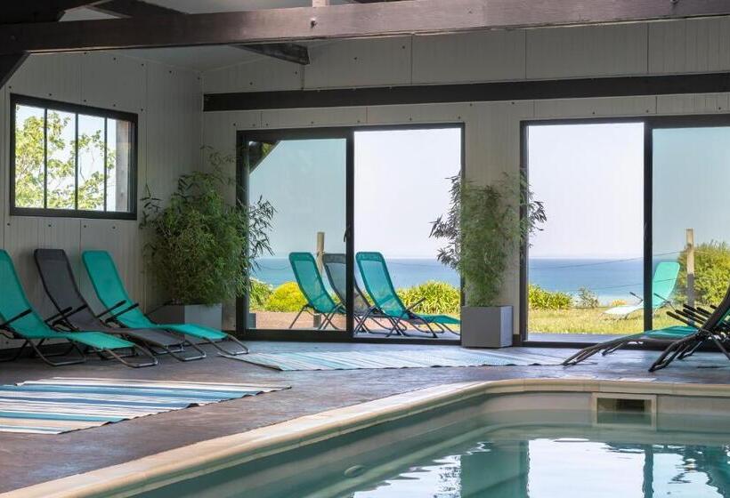 سوییت لوکس, La Metairie Du Vauhariot   Chambre Ou Lodge   Piscine Chauffée   Vue Mer Et Mont Saint Michel   Gr34
