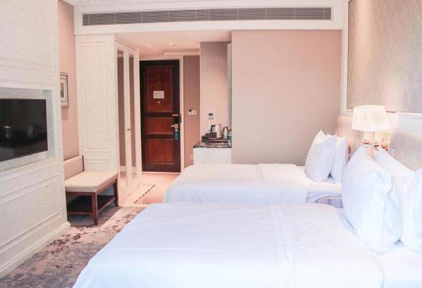 חדר דלוקס נוף לגינה, Carp Islet Resort Fuzhou