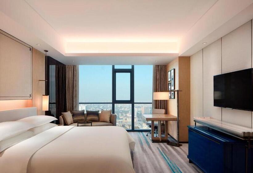 Номер Deluxe Кровать Кинг Вид на Город, Sheraton Zibo