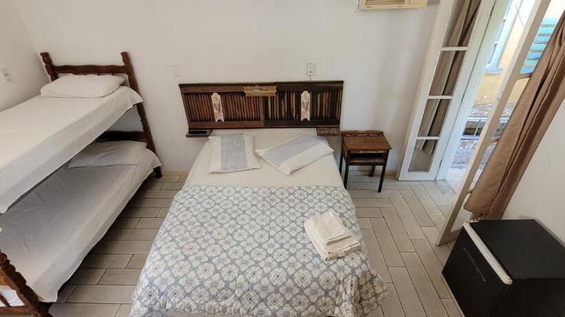 정원 전망 4인용 스탠다드 룸, Residencial Santa Maria