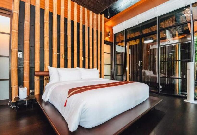 Вилла 1 Спальня Вид на Сад, The Sense Resort Kanchanaburi