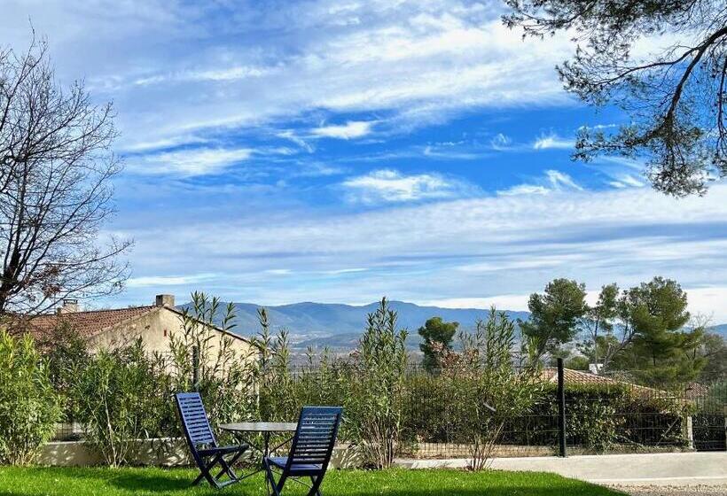 标准间带山景, Chambre D Hôtes Du Val Fleuri