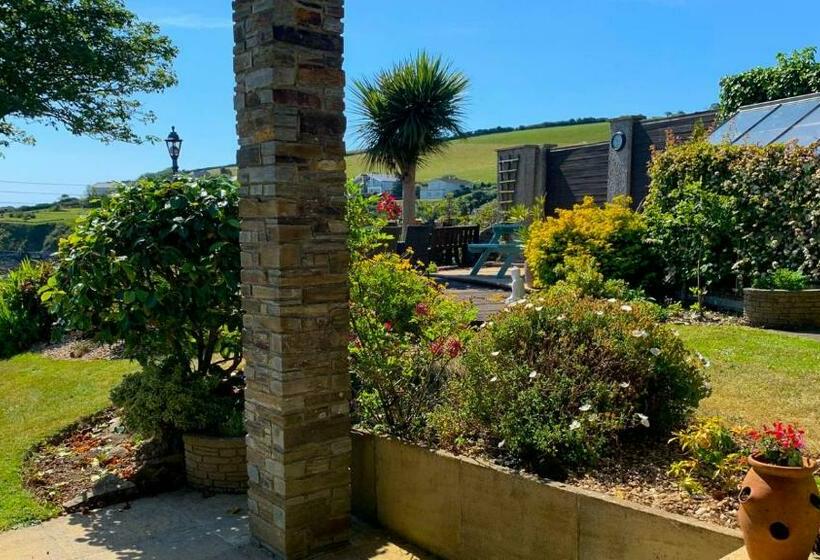 חדר דלוקס נוף לים, Portmellon Cove Guest House