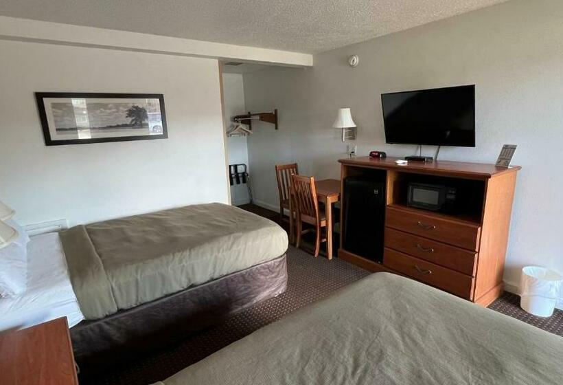 Quarto Standard 2 Camas Casal, Rodeway Inn Terre Haute