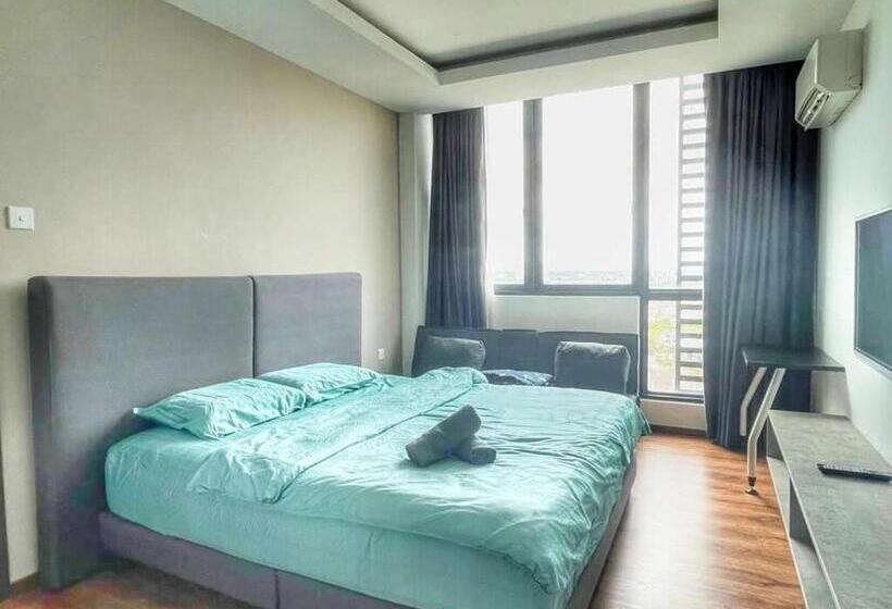 Апартаменты 3 Спальни, Cozy Homestay Vivacity Megamall