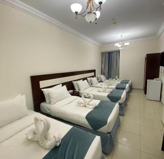 Economy Quadruple Room, فندق غيدا الشيشه