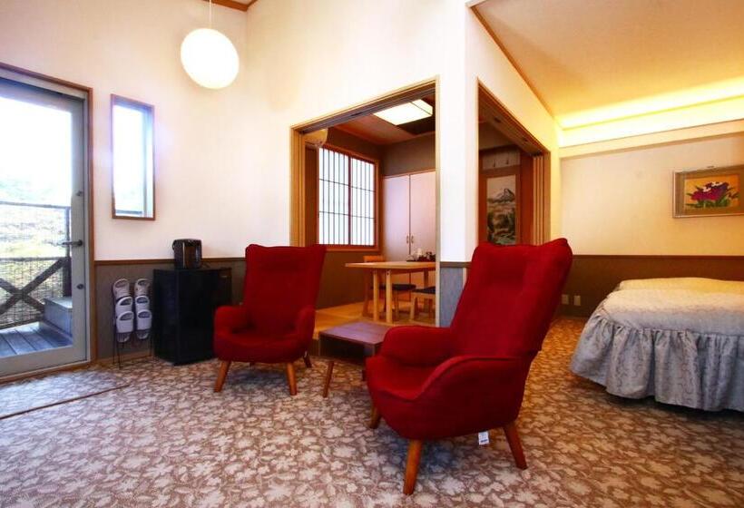 Люкс с гидромассажем, Izuna Inn & Spa   The Veggie Delights