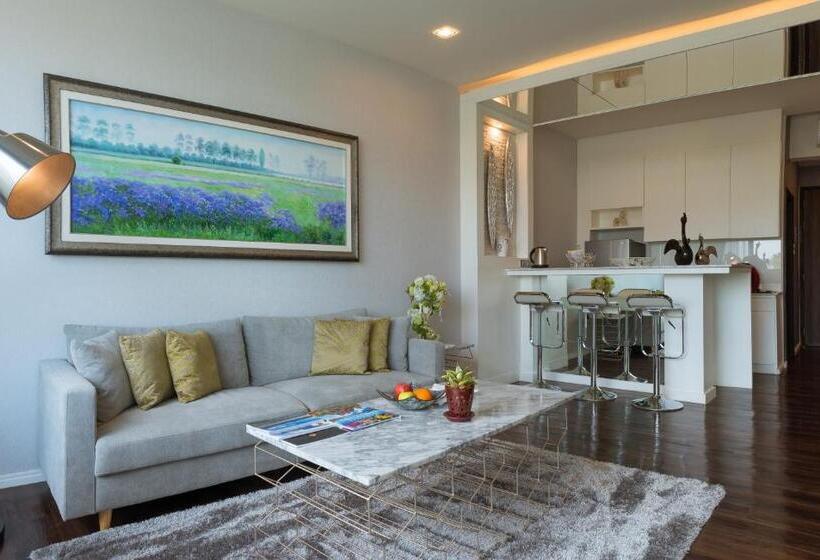 سوییت با چشم‌انداز باغ, North Hill City Resort  Sha Extra Plus