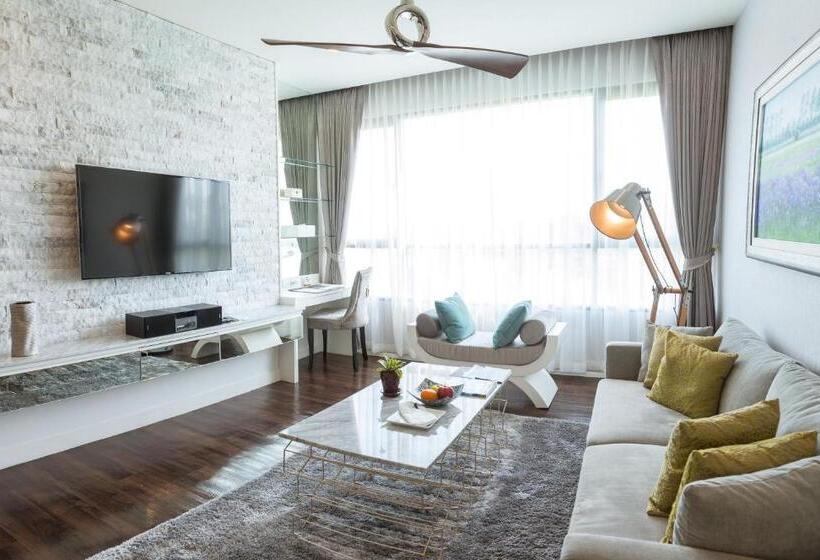 سوییت با چشم‌انداز باغ, North Hill City Resort  Sha Extra Plus