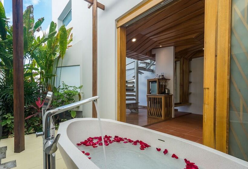 빌라 1 베드룸 - 수영장, White Sand Samui Resort