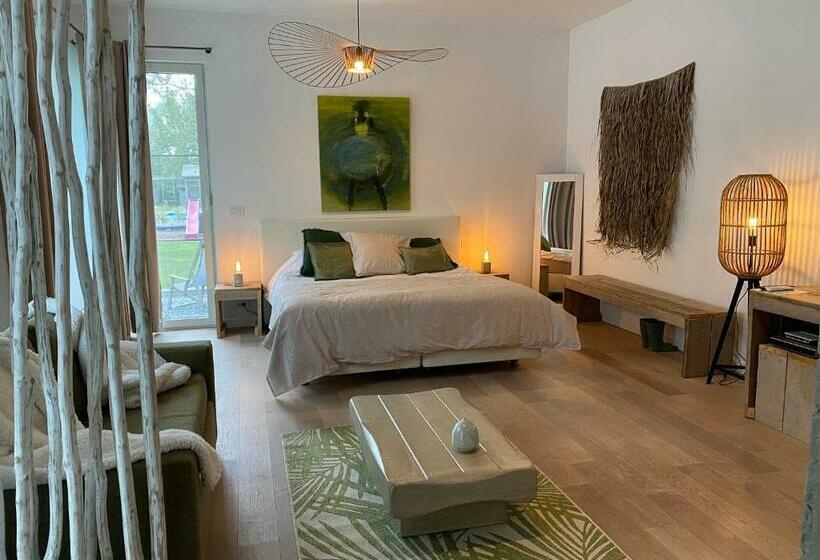Comfort room with terrace, B&b Villa Tartine