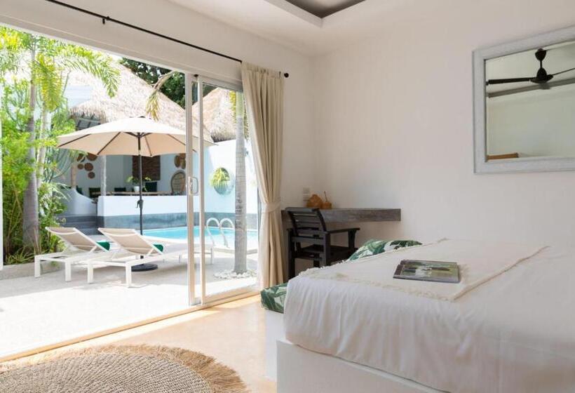 וילת סופריור, חדר שינה 1, Cielo Boutique Hotel & Spa Samui