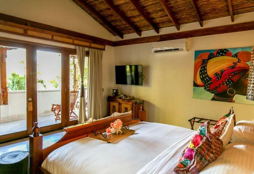 Номер Deluxe Вид на Море с Балконом, Almond Beach Resort At Jaguar Reef