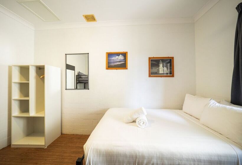 Quarto Estandar Banheiro Compartilhado, Yha Byron Bay