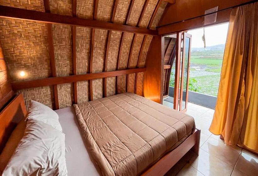 디럭스 룸, Volcano Cabin Batur Redpartner