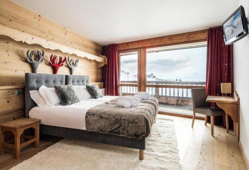 اتاق استاندارد با بالکن, Chalet Hotel La Corniche