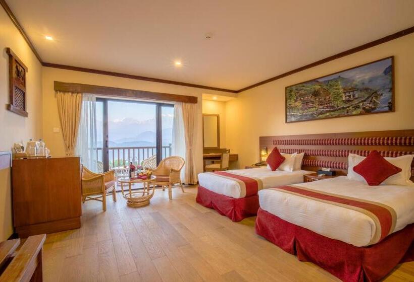 اتاق لوکس با چشم‌انداز دریاچه, Rupakot Resort