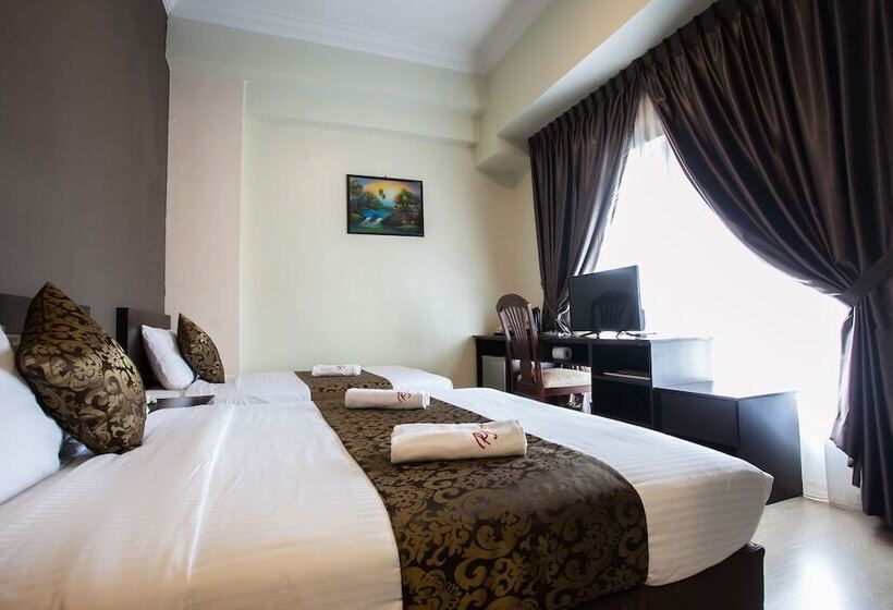 غرفة ديلوكس عائلية, Rj Hotel Kulai