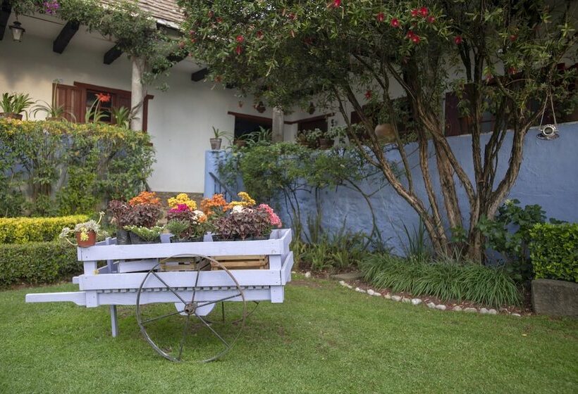 ２ダブルベッドのスタンダードルーム, La Casa Azul Huasca & Restaurante La Terraza