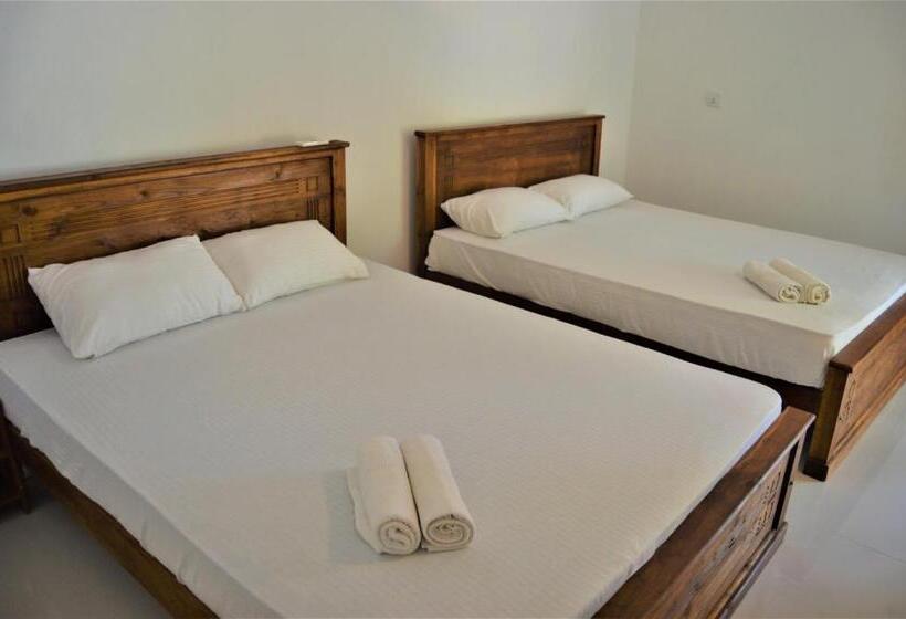 חדר משפחתי נוף לגינה, Shim Beach Resort