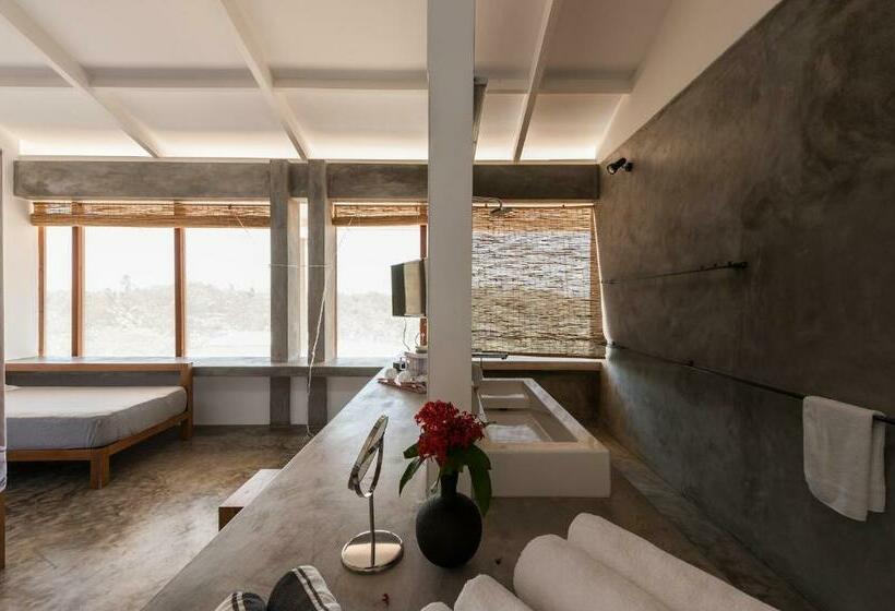 Номер Deluxe Кровать Кинг, Villa Amma Erna   Galle