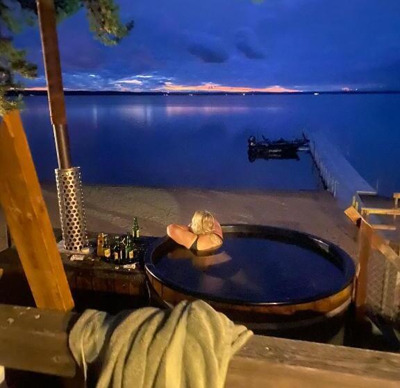 침실 1개 주택, årsunda Strandbad Sjösunda Vandrarhem