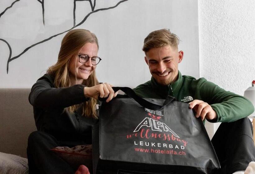 اتاق استاندارد با دسترسی به اسپا, Alfa Superieur   Leukerbad Therme