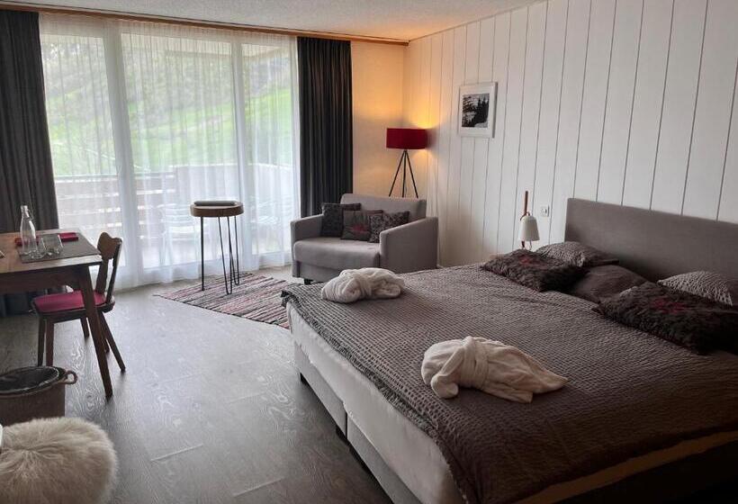 اتاق استاندارد با دسترسی به اسپا, Alfa Superieur   Leukerbad Therme