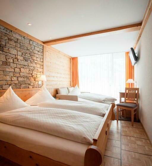 标准三人间, Berghotel Trübsee   Accessible Only By Cable Car
