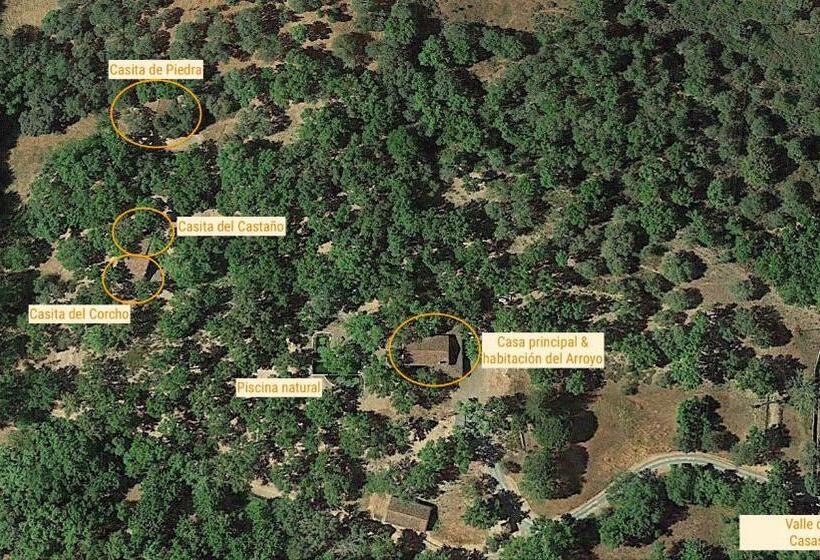 キングサイズベッドのデラックスルーム, Valle Del Arroyo Casas Rurales  Bed & Breakfast