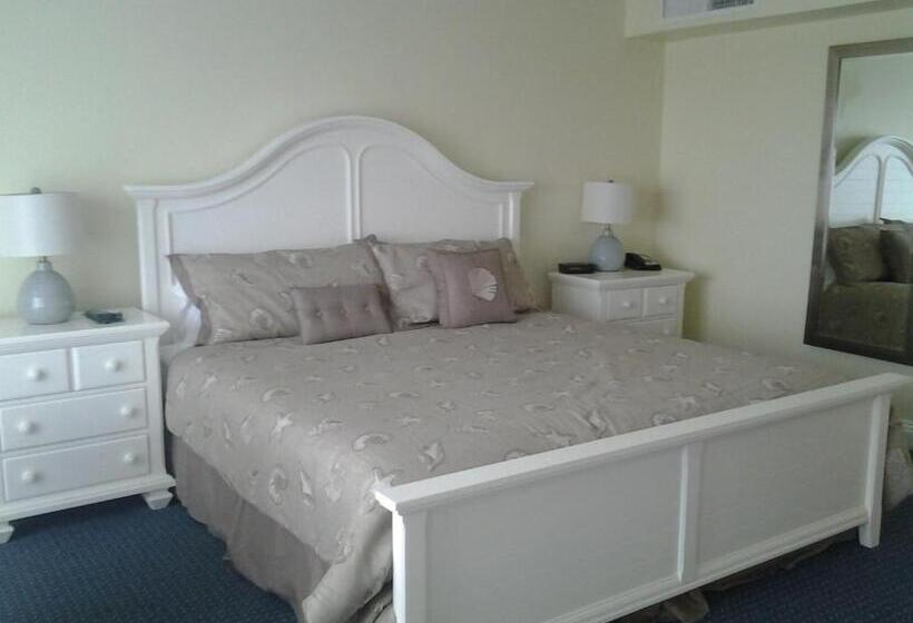 اتاق استاندارد با بالکن و چشمانداز دریا, Surf & Sand Beach Motel