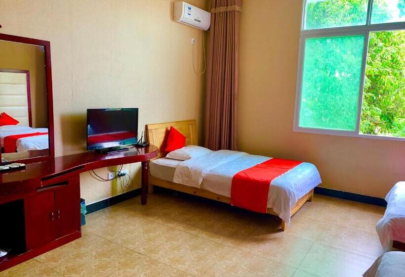 اتاق لوکس سه تخته, Xishuangbanna Aerial Garden Daijiangnan Mekong River South Business