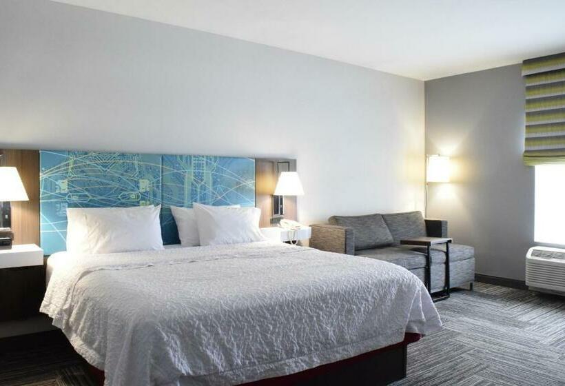 キングサイズベッドのエクゼクティブルーム, Hampton Inn Buffalohamburg