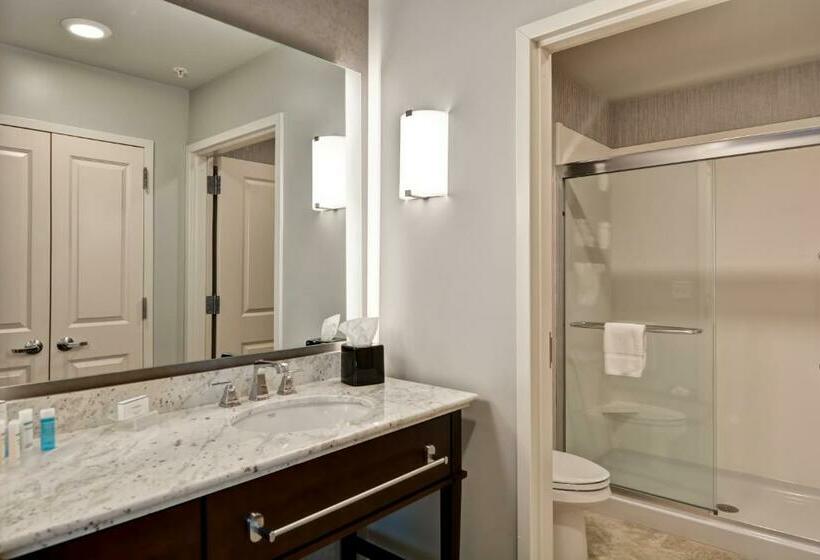 带大床的套房, Homewood Suites By Hilton New Hartford Utica