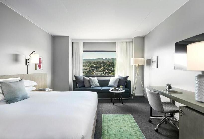 适合残疾人士使用的带超级大床的标准间, Kimpton Everly Hotel Hollywood, An Ihg