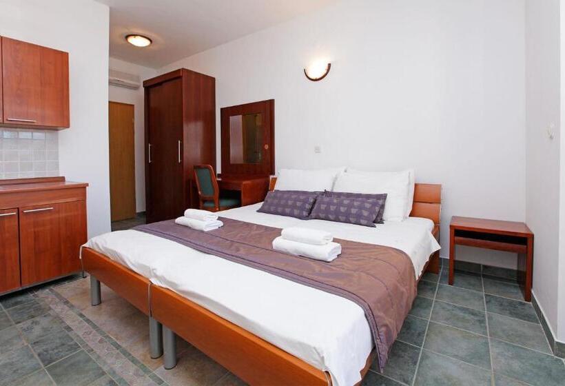 استودیو استاندارد با چشم‌انداز دریا و بالکن, Apartments Vala