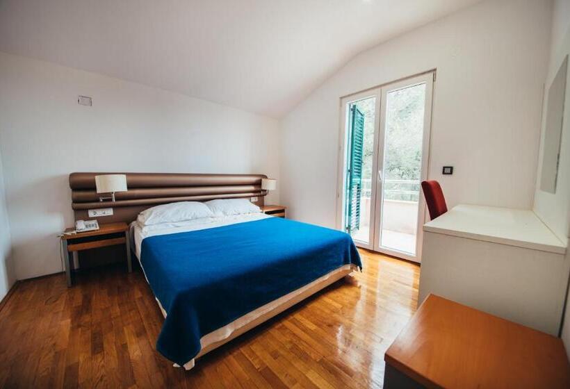 اتاق استاندارد با بالکن و چشم‌انداز دریا, Apartments Vala