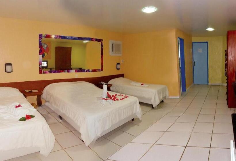 Четырехместный Номер Стандарт с Балконом, Beira Mar Porto De Galinhas