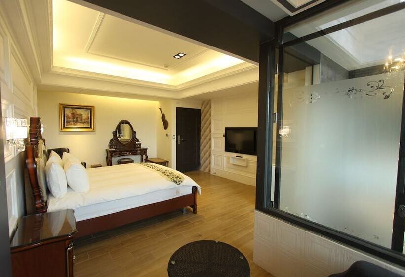 琮城市景观的豪华间, Hualien Flora B&b