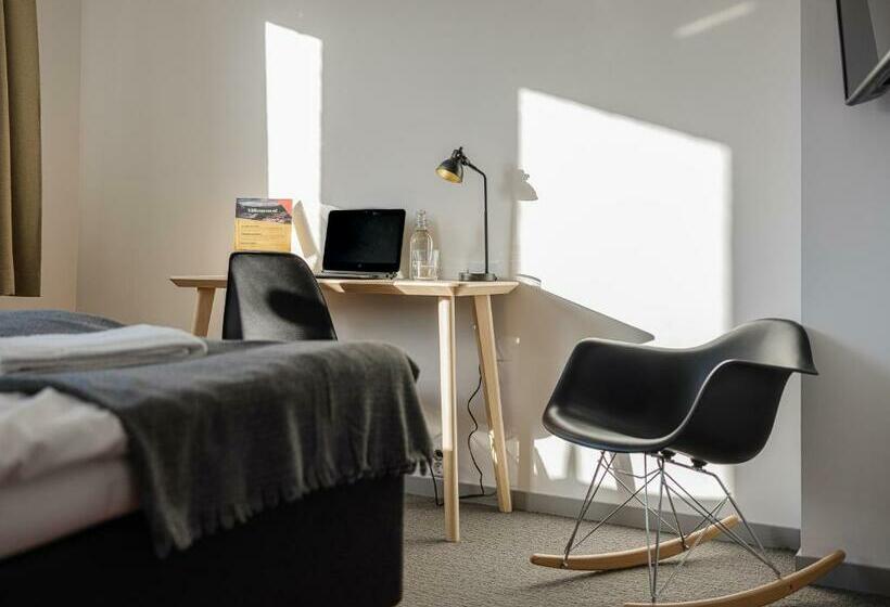 Номер Стандарт Индивидуальный Совместная Ванная, Norrland Ymca Hostel Umeå