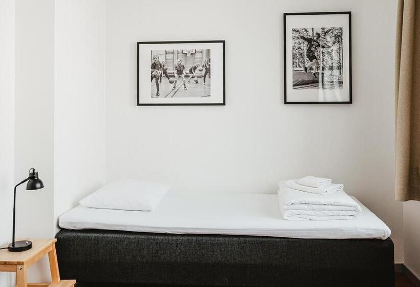 Номер Стандарт Индивидуальный Совместная Ванная, Norrland Ymca Hostel Umeå
