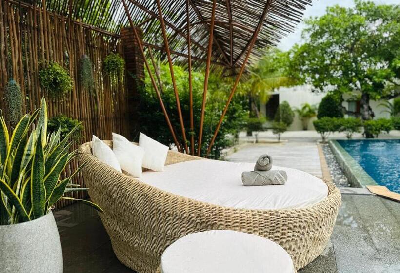 带泳池观景的豪华房, Long Set Resort
