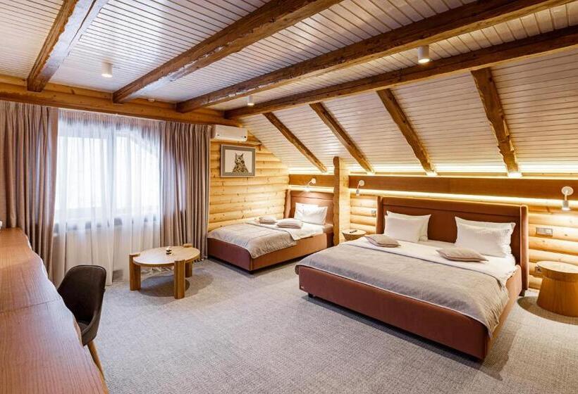 침실 3개 아파트, ведмежа гора Family Resort & Spa