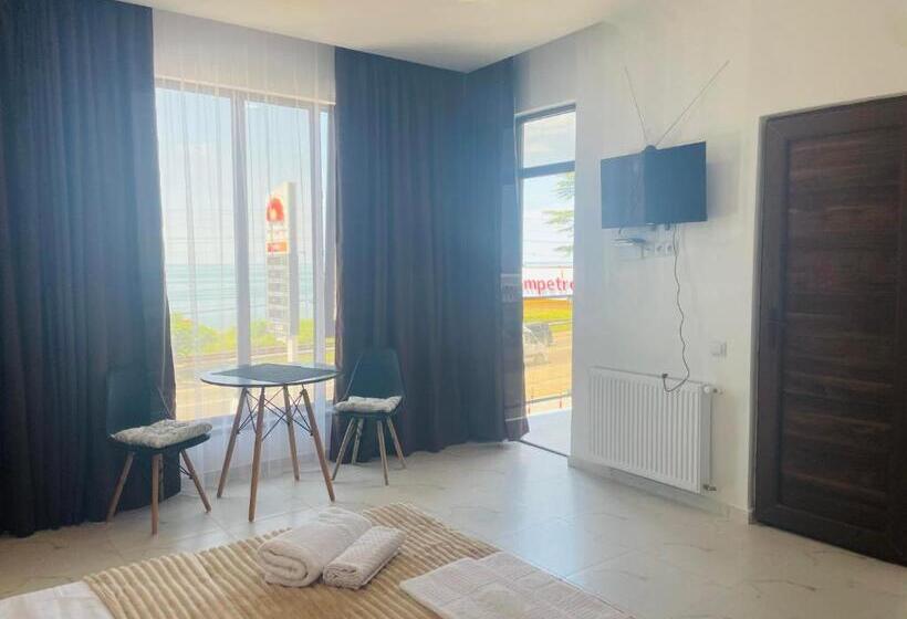 اتاق استاندارد با بالکن و چشم‌انداز دریا, Mzıurı House