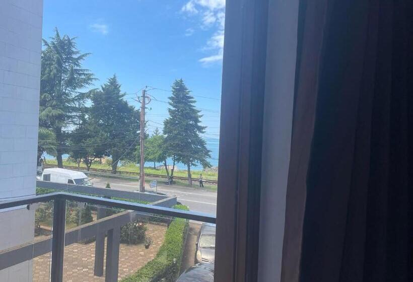 اتاق استاندارد با بالکن و چشم‌انداز دریا, Mzıurı House